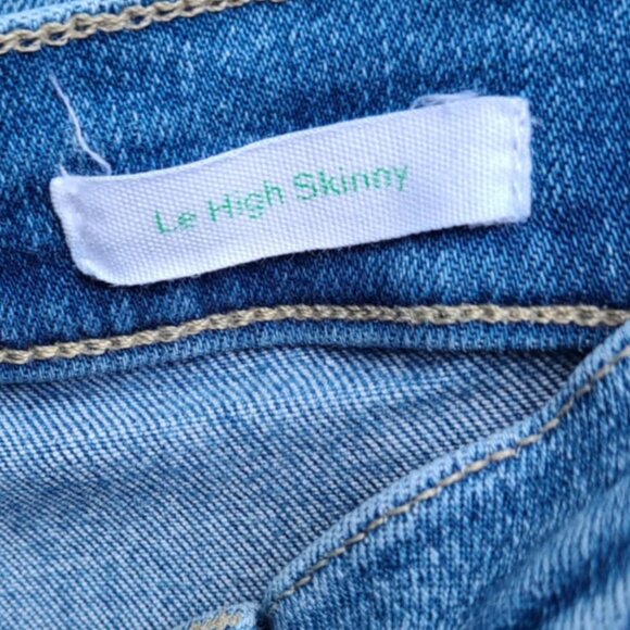 FRAME Le Hight Skinny Distressed Jeans size 28 - Picture 2 of 15